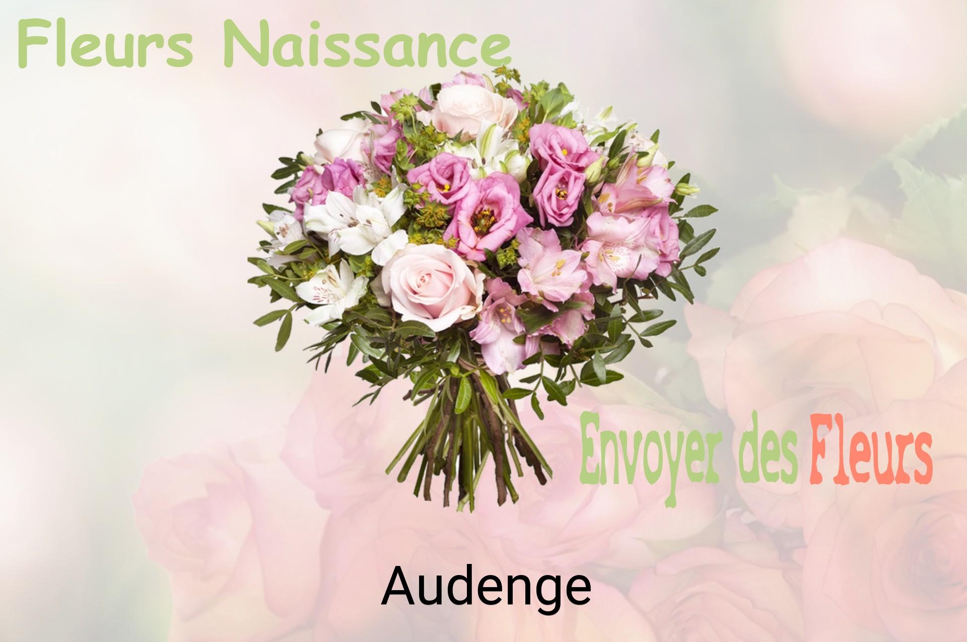 Bouquet de fleurs de naissance livré à Audenge